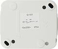Kranz KR-78-0603 Переключатель проходной Mini OG IP54 о/у, белый KRANZ