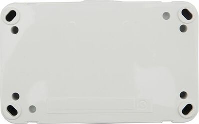 Kranz KR-78-0606 Блок горизонтальный 2 розетки Mini OG IP54 с/з, о/у, белый KRANZ