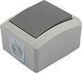 Kranz KR-78-0610 Переключатель проходной INDUSTRIAL IP54 о/у, серый KRANZ