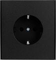 Kranz KR-78-0701-5 Розетка STRONG 1-ая с/з с/у, со шторками 16А антрацит KRANZ