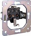 Kranz KR-78-0701-6 Розетка STRONG 1-ая с/з с/у, со шторками 16А графит KRANZ