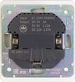 Kranz KR-78-0704-1 Розетка ROUND 1-ая с/з с/у з/ш 16А с USB A+C быстрой зарядки 5В/3А перламутр KRANZ