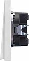 Kranz KR-78-0706-4 Выключатель STRONG 2 кл 10А с/у жемчуг KRANZ