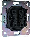 Kranz KR-78-0710-4 Выключатель STRONG 1 кл перекрестный (переключатель) 10А с/у жемчуг KRANZ