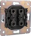 Kranz KR-78-0711-6 Выключатель STRONG 2 кл для жалюзи возвратный 10А с/у графит KRANZ Kranz KR-78-0711-6 Выключатель STRONG 2 кл для жалюзи возвратный 10А с/у графит KRANZ