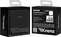 Kranz KR-78-0716-3 Выключатель ROUND 1 кл проходной (переключатель) с подсветкой 10А с/у оникс KRANZ