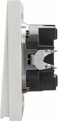 Kranz KR-78-0716-4 Выключатель STRONG 1 кл проходной (переключатель) с подсветкой 10А с/у жемчуг KRANZ