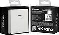 Kranz KR-78-0718-4 Выключатель STRONG 1 кл перекрестный (переключатель) с подсветкой 10А с/у жемчуг KRANZ