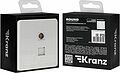 Kranz KR-78-0722-1 Розетка ROUND компьютерная RJ45 кат6 + TV с/у перламутр KRANZ