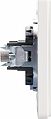 Kranz KR-78-0723-1 Розетка ROUND TV с/у перламутр KRANZ