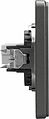 Kranz KR-78-0724-2 Розетка ROUND компьютерная RJ45 кат6 с/у титан KRANZ