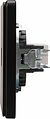 Kranz KR-78-0724-3 Розетка ROUND компьютерная RJ45 кат6 с/у оникс KRANZ Kranz KR-78-0724-3 Розетка ROUND компьютерная RJ45 кат6 с/у оникс KRANZ