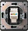 Kranz KR-78-0724-3 Розетка ROUND компьютерная RJ45 кат6 с/у оникс KRANZ Kranz KR-78-0724-3 Розетка ROUND компьютерная RJ45 кат6 с/у оникс KRANZ