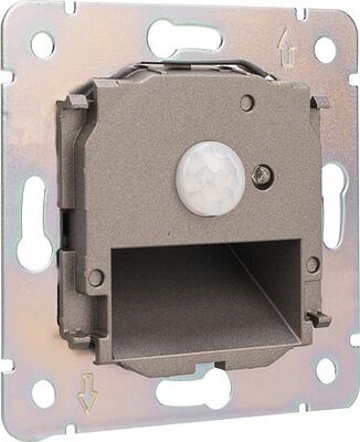 Kranz KR-78-0727-2 Подсветка настенная ROUND для ног с/у титан KRANZ