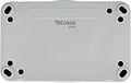Kranz KR-78-0806 Блок горизонтальный 2 розетки Mini OG IP54 с/з, о/у, серый KRANZ