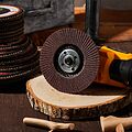 Kranz KR-90-0010 Круг лепестковый торцевой, P24, 125х22,2мм KRANZ Kranz KR-90-0010 Круг лепестковый торцевой, P24, 125х22,2мм KRANZ