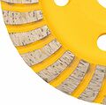 Kranz KR-90-0152 Чашка алмазная шлифовальная Turbo 125х22,2мм KRANZ