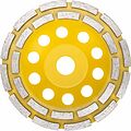 Kranz KR-90-0252 Чашка алмазная шлифовальная, двухрядная, 150х22,2мм KRANZ