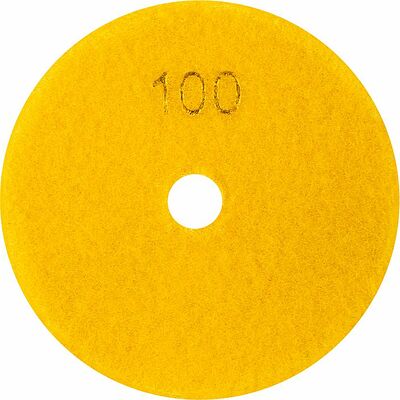 Kranz KR-90-0322 Круг алмазный гибкий шлифовальный Черепашка 100мм, P100, сухое шлифование KRANZ