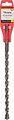 Kranz KR-91-0102 Бур по бетону 16x310x250мм, крестовая пластина, SDS PLUS KRANZ