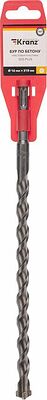Kranz KR-91-0102 Бур по бетону 16x310x250мм, крестовая пластина, SDS PLUS KRANZ