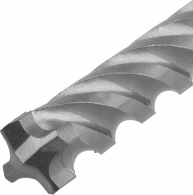 Kranz KR-91-0451 Бур по бетону SUPER 5x160мм, профессиональный, цельная крестовая пластина, SDS PLUS KRANZ