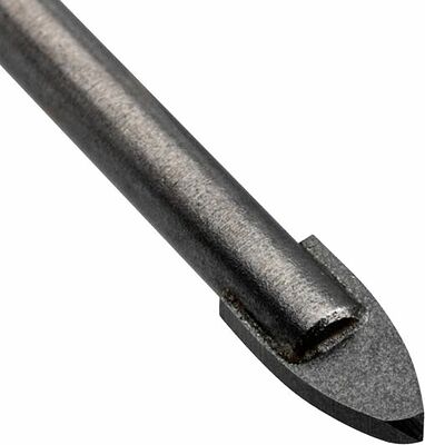 Kranz KR-91-0640 Сверло по стеклу и керамике 4 мм, 2 грани, шестигранный хвостовик Kranz
