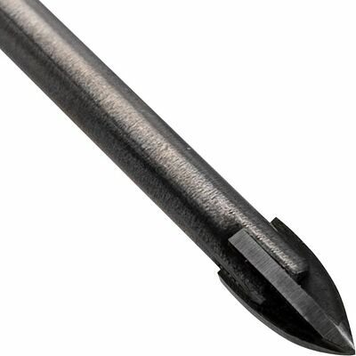 Kranz KR-91-0646 Сверло по стеклу и керамике 3 мм, 4 грани, шестигранный хвостовик Kranz