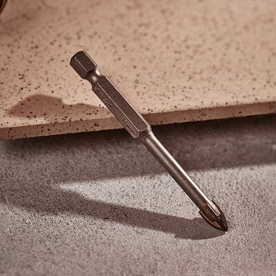 Kranz KR-91-0649 Сверло по стеклу и керамике 6 мм, 4 грани, шестигранный хвостовик Kranz
