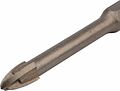 Kranz KR-91-0649 Сверло по стеклу и керамике 6 мм, 4 грани, шестигранный хвостовик Kranz