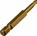 Kranz KR-91-0765 Сверло по стеклу и керамике, сухое сверление, 5мм, шестигранный хвостовик KRANZ