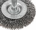 Kranz KR-91-1244 Щетка дисковая для дрели, витая стальная проволока, 50мм KRANZ Kranz KR-91-1244 Щетка дисковая для дрели, витая стальная проволока, 50мм KRANZ