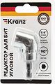Kranz KR-92-0505 Редуктор для бит угловой, 90 градусов, шестигранный хвостовик KRANZ