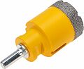 Kranz KR-92-1020 Коронка алмазная профессиональная по керамограниту и железобетону М14, вакуумное спекание, 45мм, для УШМ KRANZ