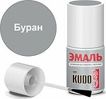 KUDO KU-701021 автоэмаль ремонтная с кисточкой ГАЗ «Буран» (серебристый металлик), 15 мл