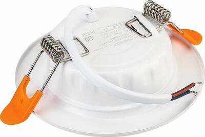 LAMPER 606-1007 Панель светодиодная встраиваемая круглая 9Вт 230В 6500К 630Лм 118мм белая IP20 LAMPER