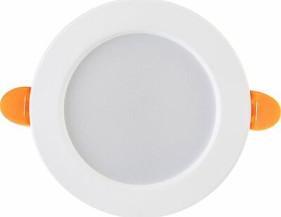 LAMPER 606-1008 Панель светодиодная встраиваемая круглая 12Вт 230В 4000К 960Лм 145мм белая IP20 LAMPER
