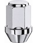 LS Slik HN-1707 гайка M12×1,5, CH21, высота 35 мм, закрытая, конус, цинк