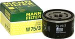 MANN Фильтр масляный RENAULT Logan/Clio MIT Car/LADA Largus (W 75/3) MANN Фильтр масляный RENAULT Logan/Clio MIT Car/LADA Largus (W 75/3)