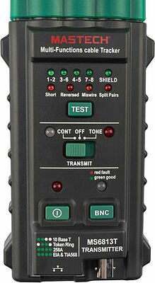 Mastech 13-1221 Тестер трассоискатель с генератором сигнала MS6813 MASTECH