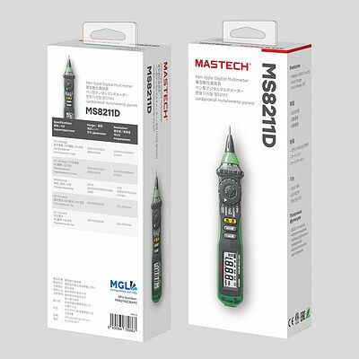 Mastech 13-2045 Цифровой мультиметр-пробник MS8211D MASTECH