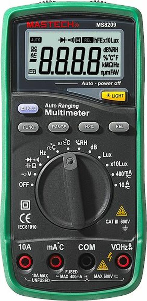 Mastech 13-2087 Профессиональный мультиметр MS8209 MASTECH