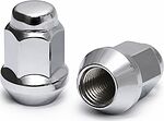 Matrix 311345 Cr гайка M12×1,5, 32 мм, CH17, конус с выступом, хром