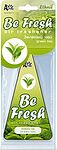 Be Fresh Green Tea подвесной картонный ароматизатор «Зелёный чай»