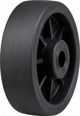 Колесо полипропиленовое MP Plast 2.50Ax6 35x71, чёрное