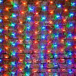 NEON-NIGHT 217-129 Гирлянда светодиодная Сеть 2x3м 432 LED МУЛЬТИ черный каучук IP67 постоянное свечение 230В блок в комплекте NEON-NIGHT 