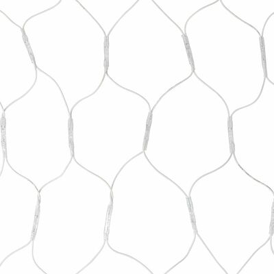 NEON-NIGHT 217-146 Гирлянда светодиодная Сеть 2x3м 432 LED ТЕПЛЫЙ БЕЛЫЙ белый каучук IP67 постоянное свечение 230В блок в комплекте NEON-NIGHT 