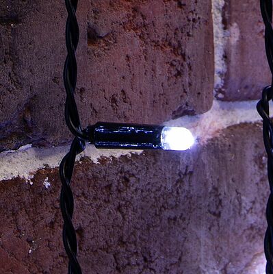 NEON-NIGHT 235-165 Гирлянда светодиодная Занавес 2х6м 768 LED БЕЛЫЙ черный ПВХ IP65 постоянное свечение 230В нужен блок 303-500 NEON-NIGHT