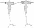NEON-NIGHT 235-211 Гирлянда светодиодная Занавес 2х3м 600 LED БЕЛЫЙ белый ПВХ IP65 эффект мерцания 230В нужен блок 303-500-1 NEON-NIGHT