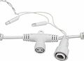 NEON-NIGHT 235-211 Гирлянда светодиодная Занавес 2х3м 600 LED БЕЛЫЙ белый ПВХ IP65 эффект мерцания 230В нужен блок 303-500-1 NEON-NIGHT